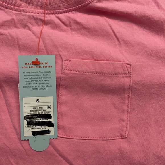 Cat & Jack girl’s short sleeve pink t- shirt with chest pocket, size S - Picture 2 of 6